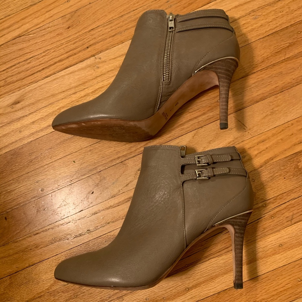 Coach heeled booties